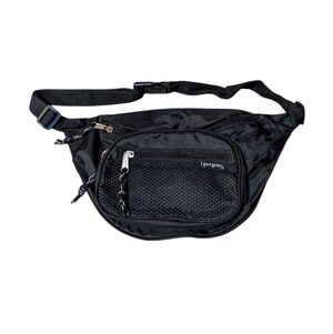 East Sport Fanny Pack Vintage Black Waist Bag Festival Retro
